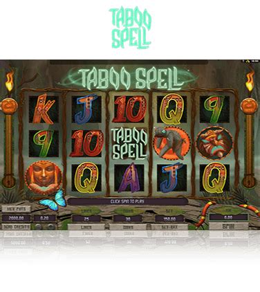 taboo spell payout|Taboo Spell > Play for Free + Real Money Offer 2024! .